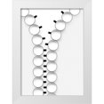 thumbnail image 1 of De Kogel, Wieteke 24x32 White Modern Wood Framed Museum Art Print Titled - Zipper, 1 of 4