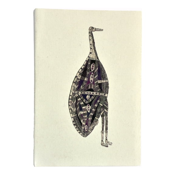 De Kulture Works Aboriginal Bird Standard Journal, 4.72" x 6.3", 140 Pages