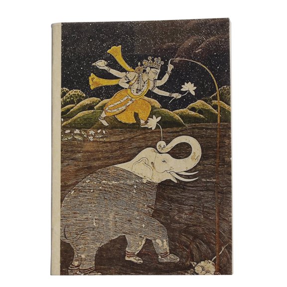 De Kulture Works Lord Vishnu And Elephant Artwork Standard Journals, 140 Pages
