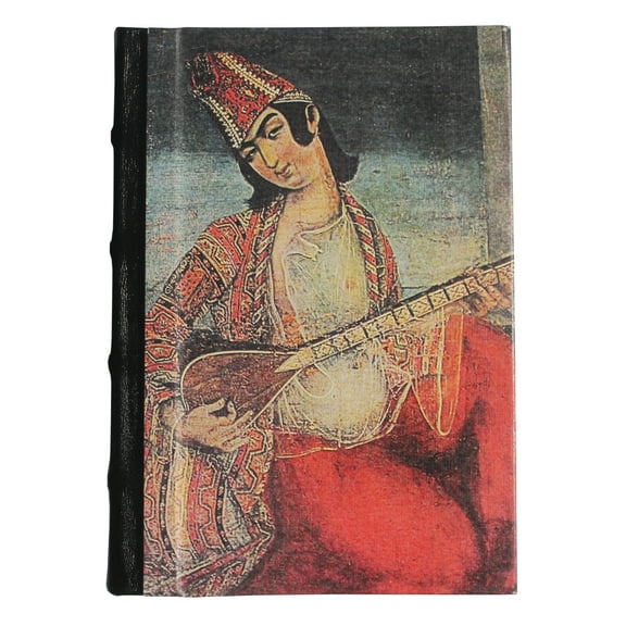 De Kulture Works Ancient Persian Sitar Artist Artwork Eco-Friendly Task Planner 125 GSM 176 Pages