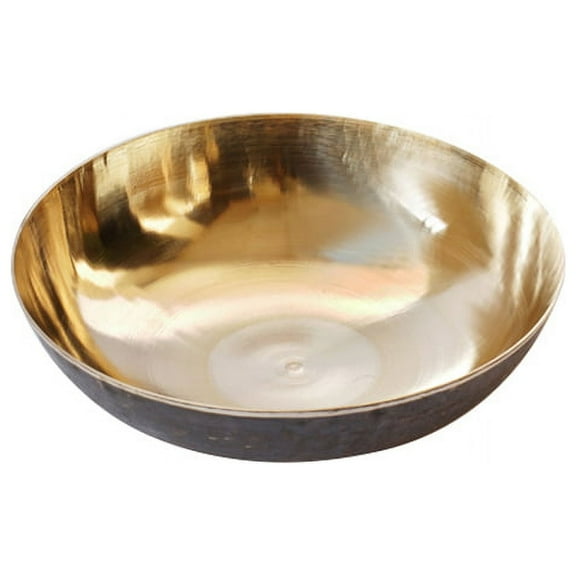 De Kulture Works Bronze Serving Bowl For Dinnerware 7.5 inches Golden 800 ml