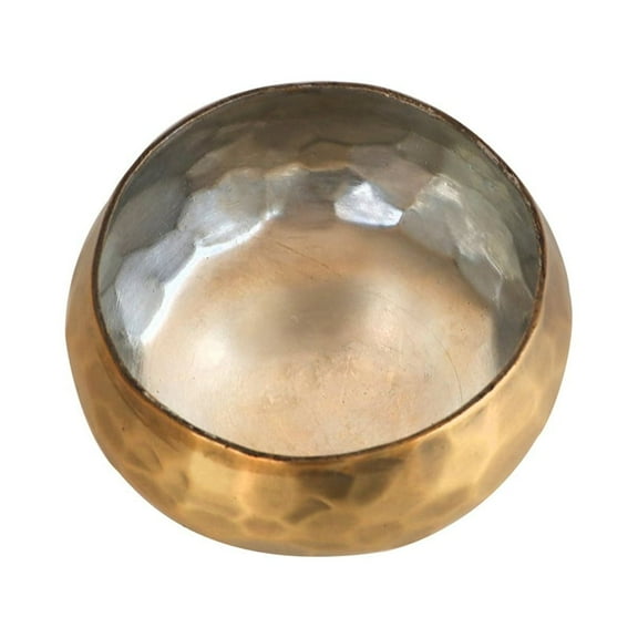 De Kulture Works Diamond Copper Bowl, Bronze, 2.5 x 1.5 Inches