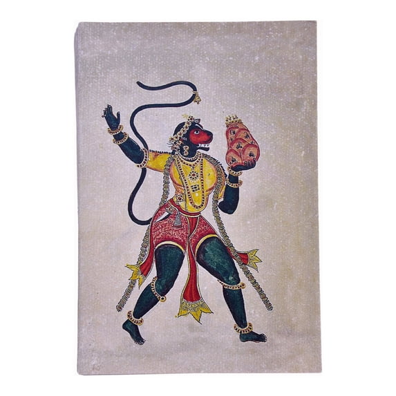 De Kulture Works Hanuman Artwork Notebook Diary 140 Pages, 125 GSM