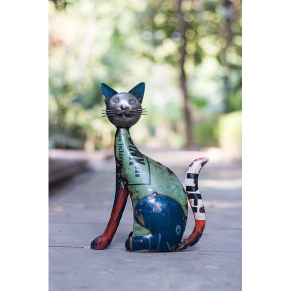 De Kulture Works 14" Animals & Insects Big Cat Garden Statues, Decorative, Collectible