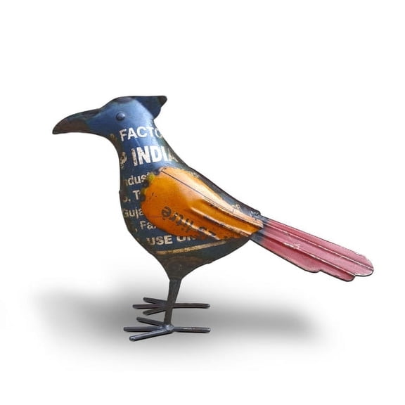 De Kulture Works Decorative Iron Bird Figurine