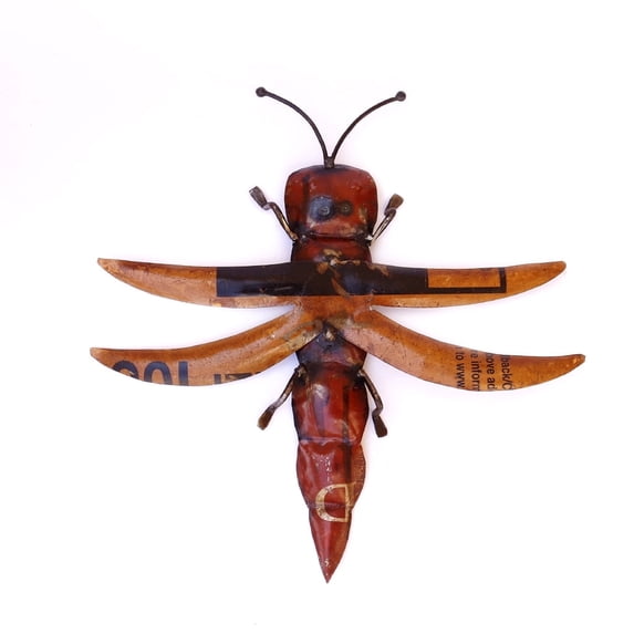 De Kulture Works Iron Grasshopper Wall Mount Decorative Collectible Figurine Showpiece