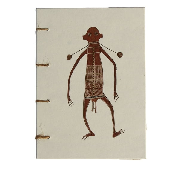 De Kulture Works Journal Ancient Aboriginal Artwork Travelogue Diary A5 Size, 140 Pages, 125 GSM