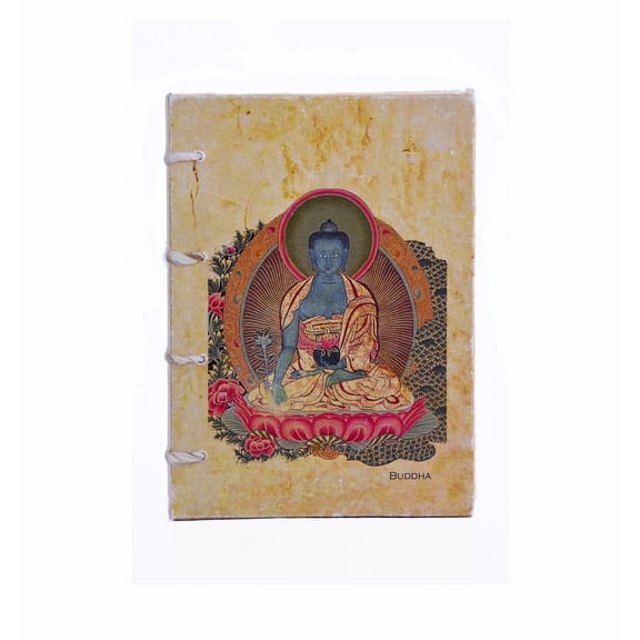 De Kulture Works Buddha Artwork Travel Journal, 6 in x 8 in, 140 Pages