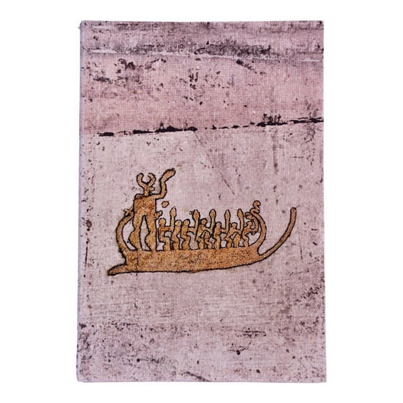 De Kulture Works Nordic Cave Painting Notebook Diary 140 Pages, 125 GSM