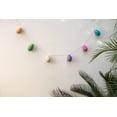 thumbnail image 1 of De Kulture Works Premium Wool Felt Easter Stuffed Egg Garland 48 Inche Holiday Decoration Banner, 1 of 4
