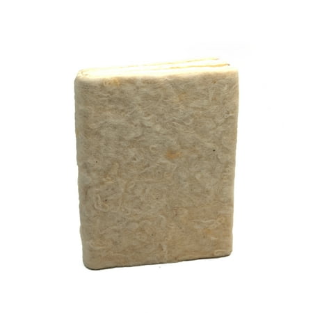 De Kulture Works Premium Wool Felt Journal Traveloguel Diary 140 Pages, 125 GSM, (White)