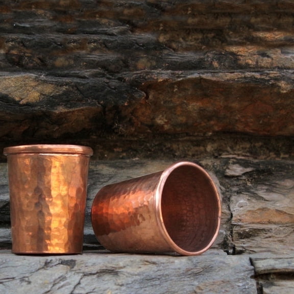 De Kulture Works 150 ml Brown Copper Shot Glass Set of 2