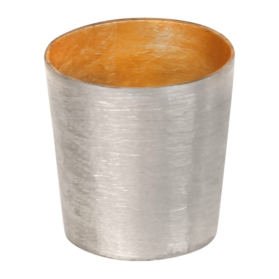 De Kulture Works Pure Tin Cup, 3x3 inches