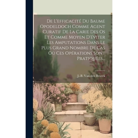 De L'efficacit Du Baume Opodeldoch Comme Agent Curatif De La Carie Des Os Et Comme Moyen D'viter Les Amputations Dans Le Plus Grand Nombre De Cas O Ces Oprations Sont Pratiques... (Hardcover)