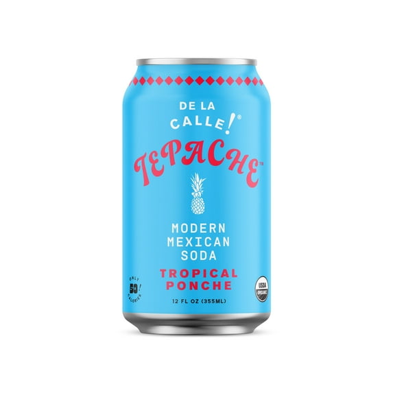 De La Calle Tepache, Tropical Ponche, Modern Mexican Soda, 12 fl oz