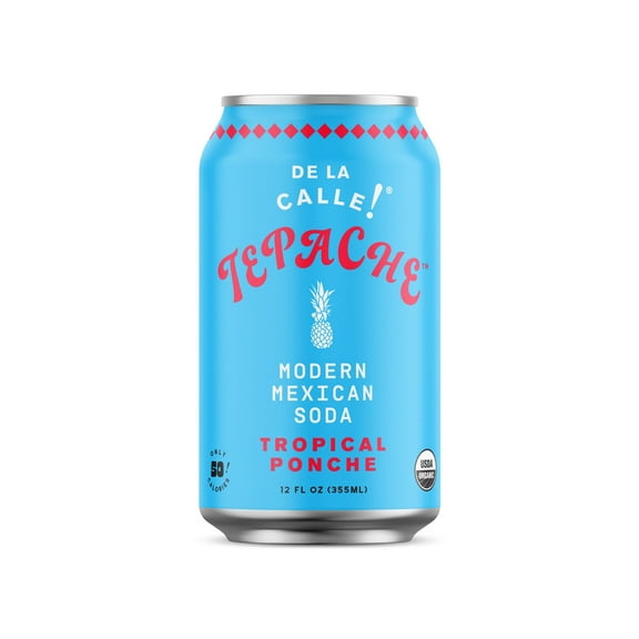 De La Calle Tepache, Tropical Ponche, Modern Mexican Soda, 12 fl oz