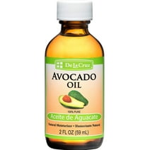 De La Cruz 100% Pure Avocado Oil for Dry Skin and Hair Moisturizer, 2 fl oz