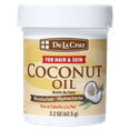 thumbnail image 1 of De La Cruz Expeller Pressed Coconut Oil for Moisturizing Dry Skin and Hair - 2.2 oz, 1 of 9