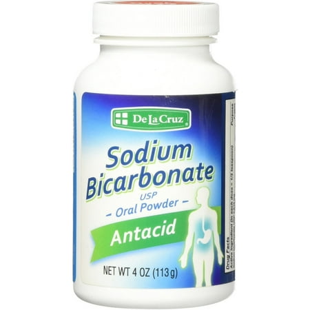 De La Cruz Sodium Bicarbonate Powder 4 oz (Pack of 6)