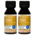 thumbnail image 1 of De La Cruz Iodine Tincture 2% Topical Solution, 1 Fl Oz Bottle, 2 Pack, 1 of 7