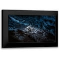 thumbnail image 1 of De La, Javier 18x12 Black Modern Framed Museum Art Print Titled - Exploring A Fronzen Blue World, 1 of 5