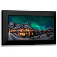 thumbnail image 1 of De La, Javier 18x12 Black Modern Framed Museum Art Print Titled - Gangway Borealis, 1 of 5