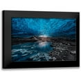thumbnail image 1 of De La, Javier 24x17 Black Modern Framed Museum Art Print Titled - Ice Cave, 1 of 5