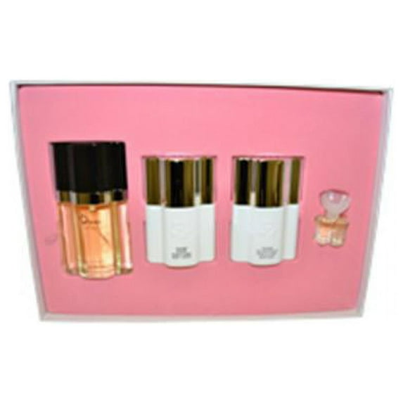 De La Renta for Women - 4 Pc Gift Set 1.6oz EDT Spray, 1.6oz Body Lotion, 1.6oz Body Bath, 4ml EDT Mini Splash