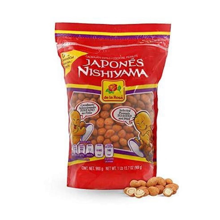 De La Rosa Japanese Style Peanut, NUT-packed, 900 grams bag (Buy 2