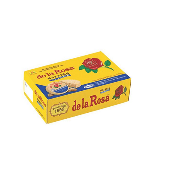 De La Rosa Mazapan, Marzipan De la Rosa, Mexican Original Candy Sugar Free (18 Ct) (Buy 2 Get 1 Free)