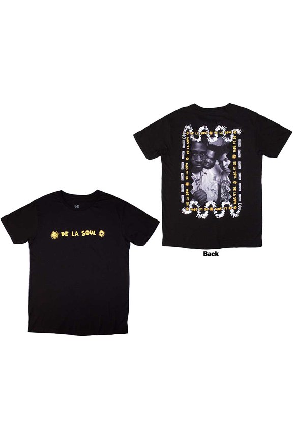 De La Soul Unisex T-Shirt: Mono Group (Back Print) (Small)