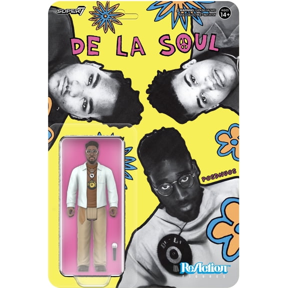 Super7 - De La Soul - ReAction Figures Wv1 - Kelvin Posdnuos Mercer (Me, Myself & I)