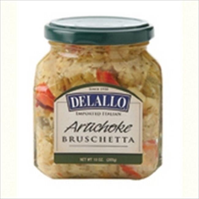 De Lallo Artichoke Bruschetta 10 Oz -Pack of 6