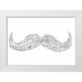 thumbnail image 1 of De Lauzun, Marion  14x11 White Modern Wood Framed Museum Art Print Titled - As The French Say-Moustache, 1 of 4