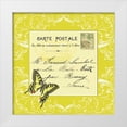 thumbnail image 1 of De Lauzun, Marion  20x20 White Modern Wood Framed Museum Art Print Titled - Butterfly Carte Postale Cirtrus, 1 of 4