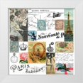 thumbnail image 1 of De Lauzun, Marion  20x20 White Modern Wood Framed Museum Art Print Titled - French Stamps White, 1 of 4