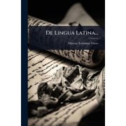 De Lingua Latina..., Paperback