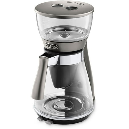 De'Longhi - 8-Cup Coffee Maker - Silver Metallic