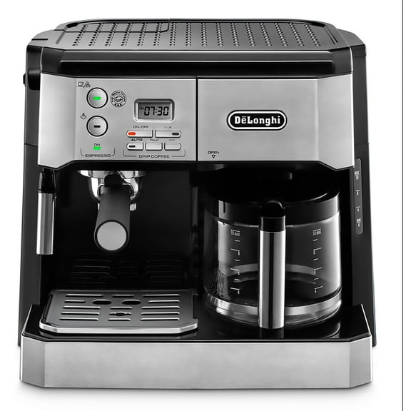 De'Longhi Combi Coffee Machine, Black,Silver,Multi-color