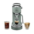 thumbnail image 1 of De’Longhi Dedica Duo Espresso Machine, Compact Size with Built in Frother for Latte Art, Brew Espresso, Cold Brew, Lattes & More, Pistachio, 1 of 13