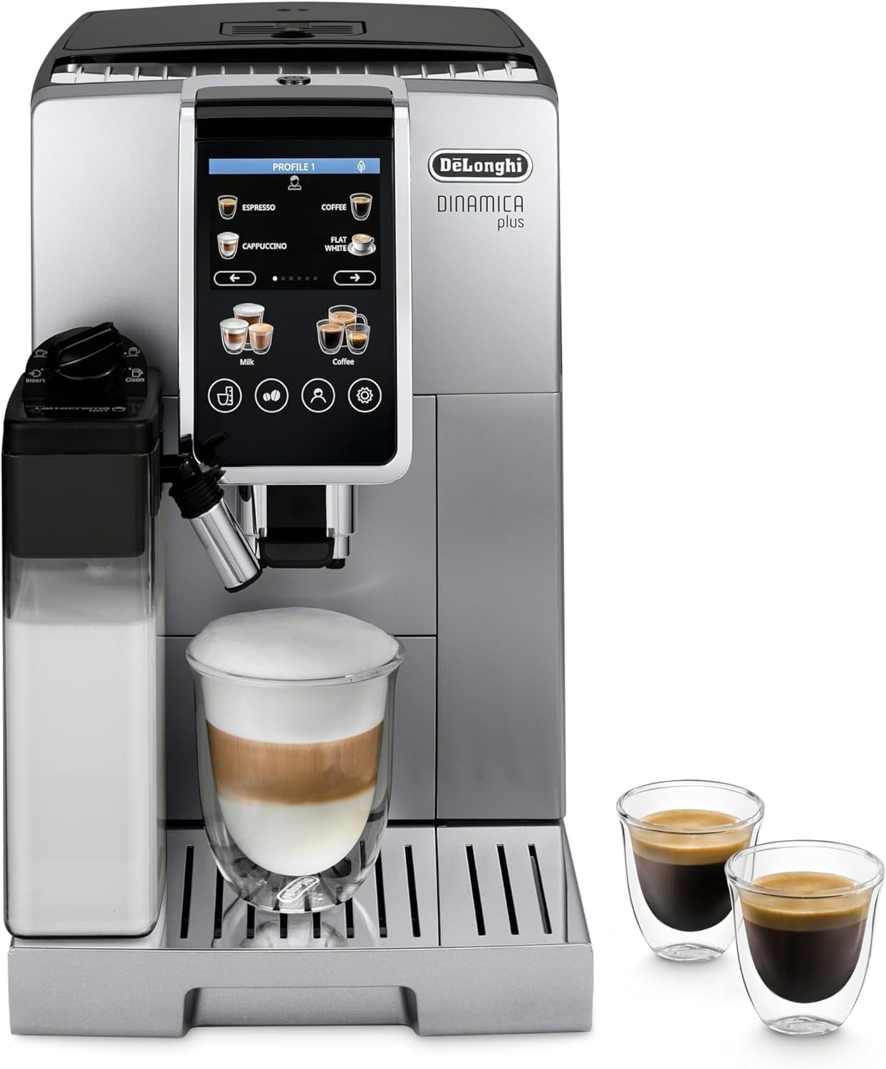 De'Longhi, Espresso Machine, Dinamica Plus, Silver - Walmart.com