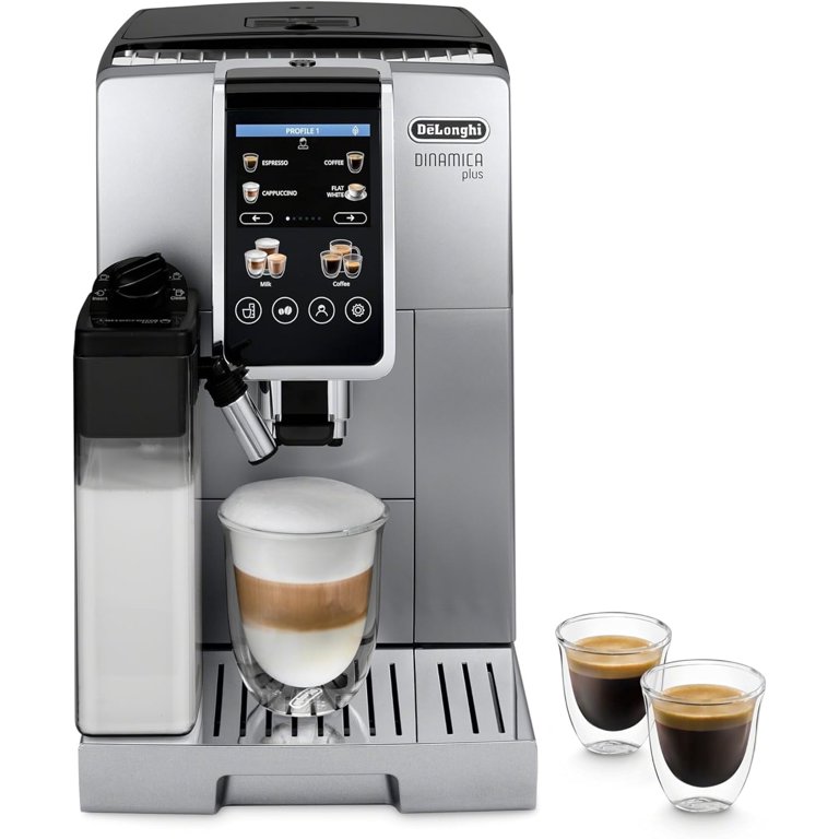 De'Longhi Dinamica Plus Fully Automatic Espresso Machine with 24+