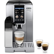 DeLonghi Dinamica Plus Fully Automatic Espresso Machine with 24+ Recipes, Built in Grinder & Automatic Milk Steam Wand with 3 Frother Modes - Brew Personalized Coffee for up to 4 User Profiles