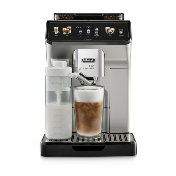 De'Longhi Eletta Explore Fully Automatic Espresso Machine with Cold Brew, ECAM45086S