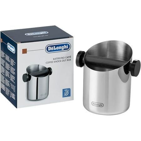 De'Longhi - De’Longhi Knock Box DLSC059 in polished stainless steel - Stainless Steel