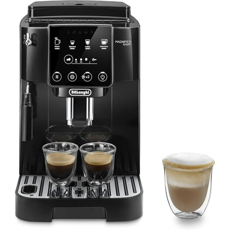 De'Longhi - Magnifica Start Espresso Machine with Manual Milk Frothing - Black