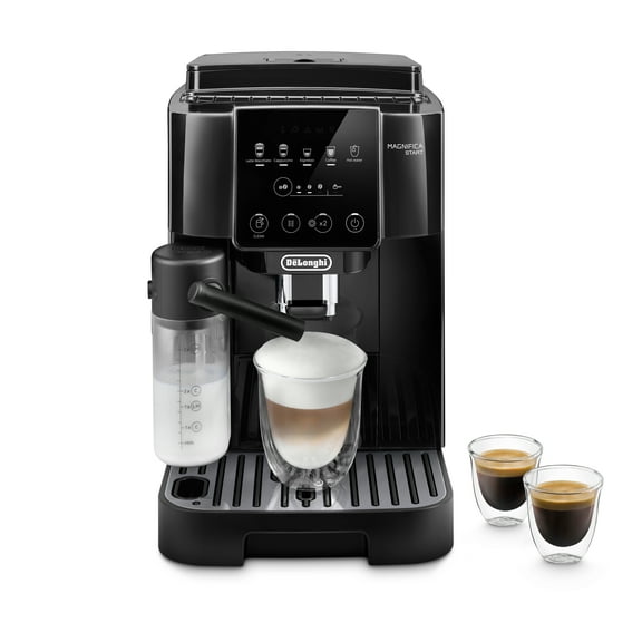 De'Longhi Magnifica Start Automatic Espresso Machine with Auto Milk Frother & Built in Grinder - 5 One-Touch Recipes, Easy-to-Clean, Home Barista Coffee Maker for Lattes, Cappuccino, Iced Coffee