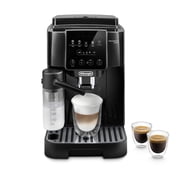 ماكينة إسبريسو أوتوماتيكية من DeLonghi Magnifica Start مع مخفوق حليب أوتوماتيكي ومطحنة مدمجة - 5 وصفات بلمسة واحدة، سهلة التنظيف، ماكينة صنع قهوة باريستا منزلية للاتيه والكابتشينو والقهوة المثلجة