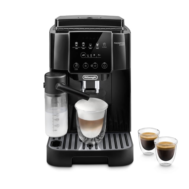 De'Longhi Magnifica Start Automatic Espresso Machine with Auto Milk Frother & Built in Grinder - 5 One-Touch Recipes, Easy-to-Clean, Home Barista Coffee Maker for Lattes, Cappuccino, Iced Coffee