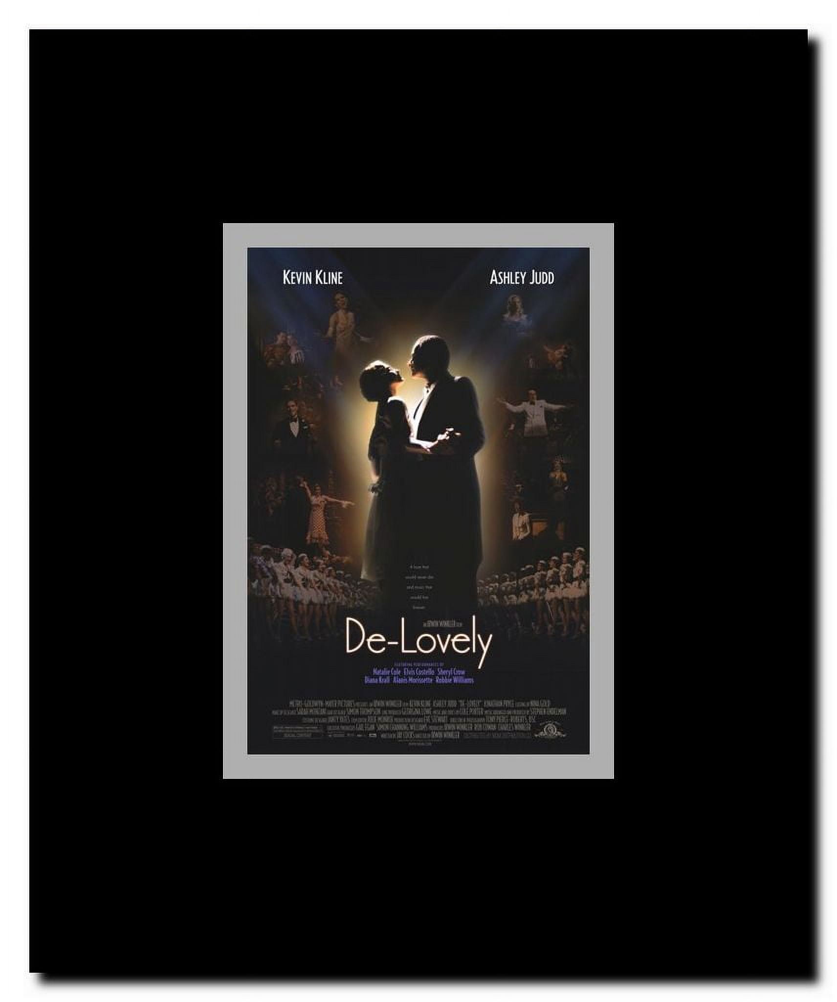De-Lovely Framed Movie Poster